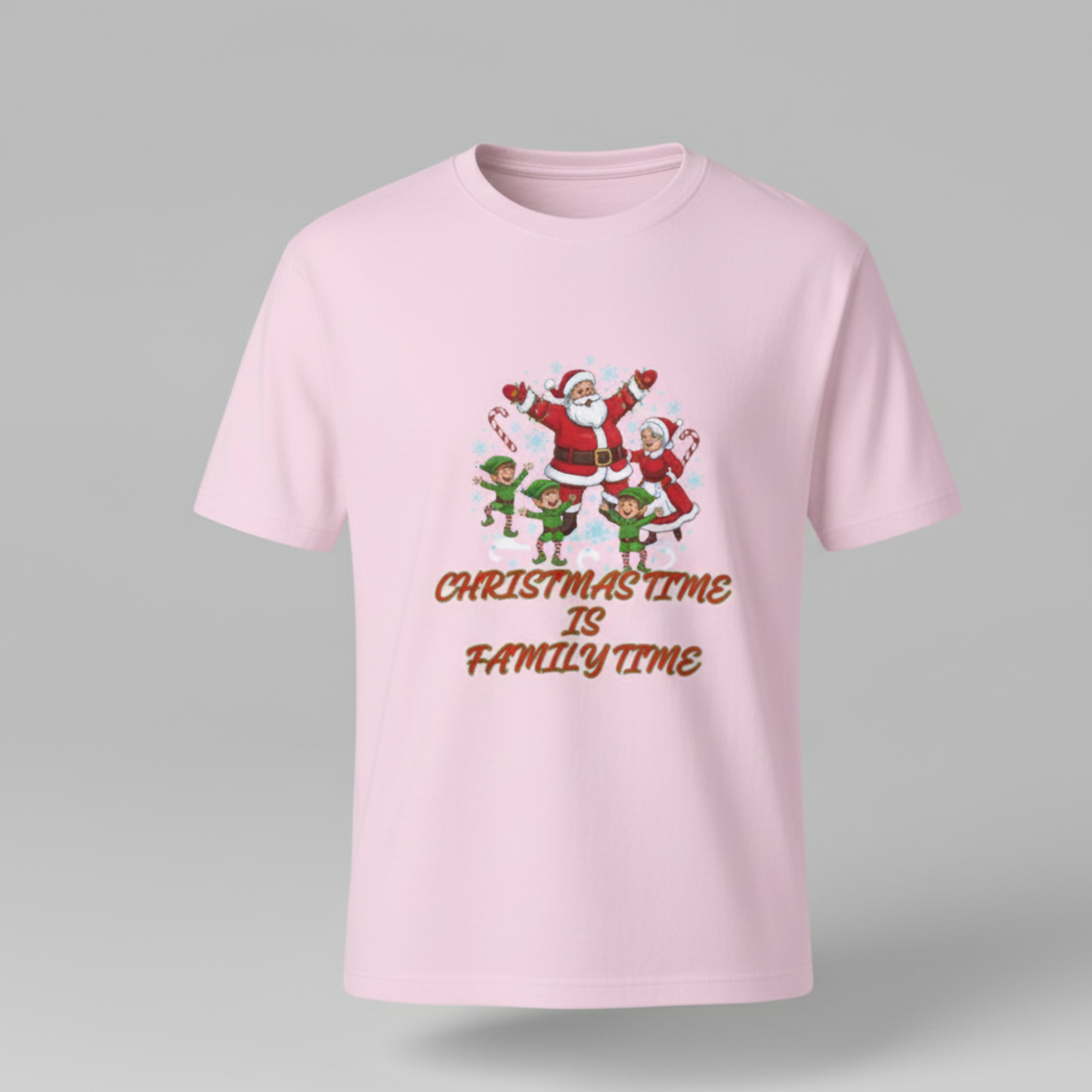 Crewneck Sweatshirt Family Time Holiday Tshirt