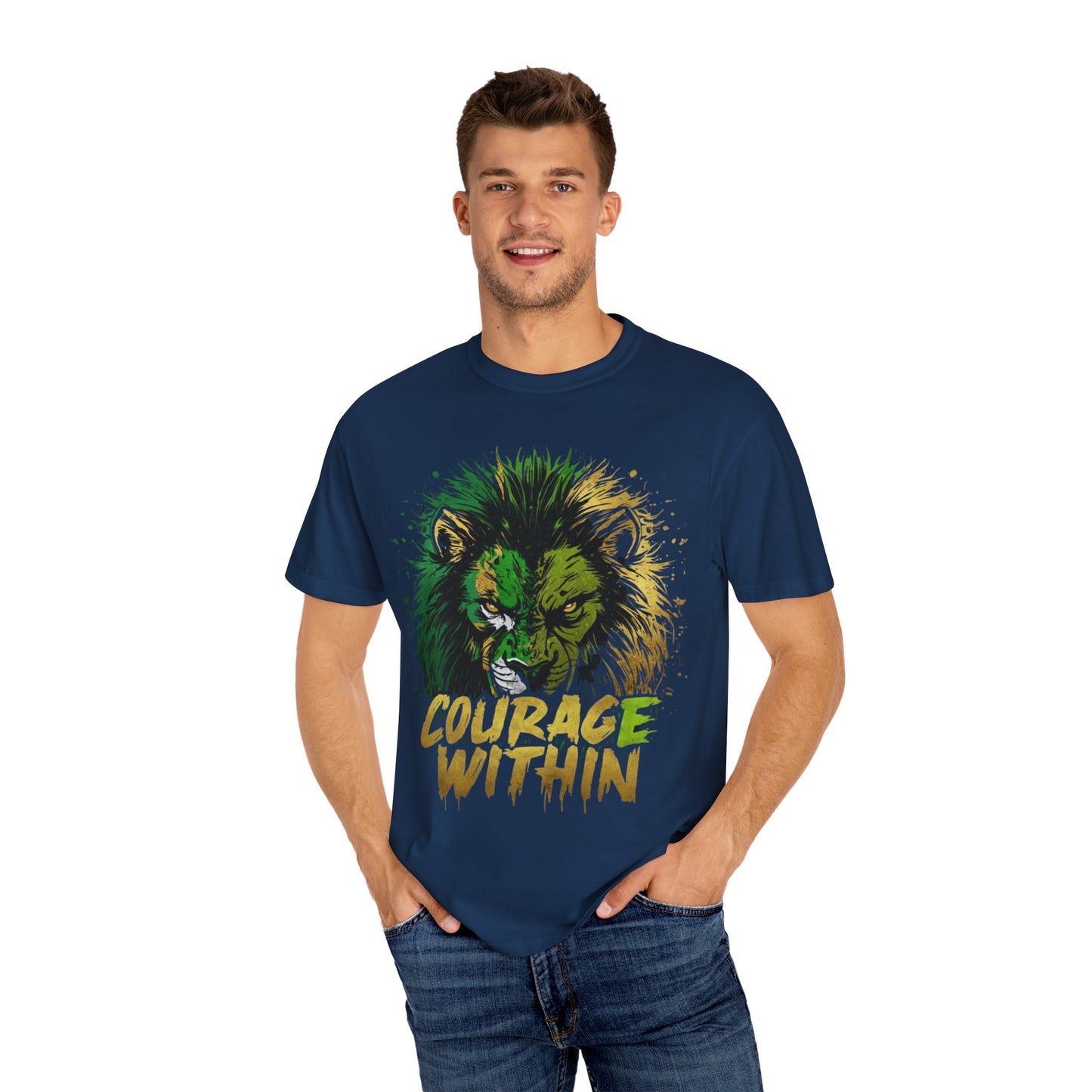 Jamaican Lion Strength Unisex T-shirt